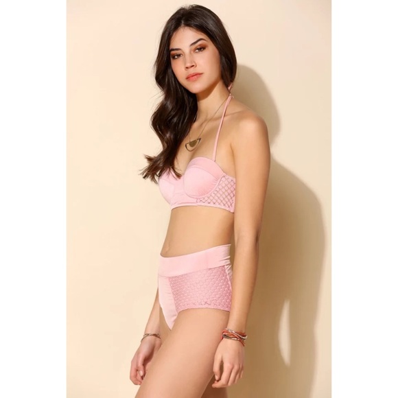 Lisa Maree x Urban Outfitters High-Waisted Crochet Bikini, Size Medium - Picture 14 of 17